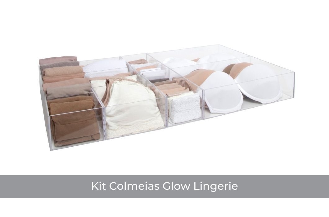 Imagem de Kit Colmeias Glow Lingerie (4 PEÇAS)